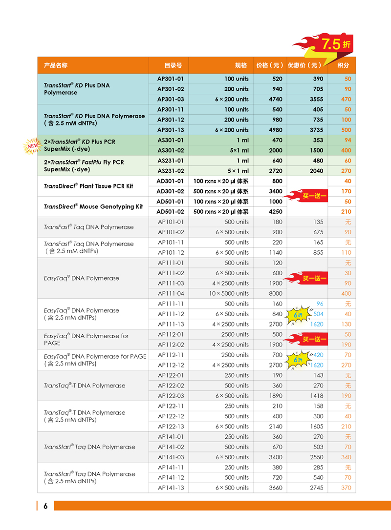 2017开学季DNA分析产品促销活动